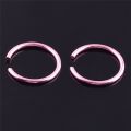 Fashion 40Pcs Colorful Stainless Steel Nose Rings Piercing Lip Hoop Piercing Jewelry New ANLAN.