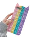 Rainbow Beard Cat for Samsung A32 Decompression Phone Case A12 Cartoon Silicone Protective Cover A51 Rat Killer Pioneer. 