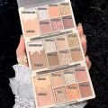 xixi, soft glow, beautiful eyes, seven-color eyeshadow palette, matte pearlescent color development, no flying powder, not easy to smudge, mixed milk chestnut. 