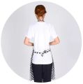 Adjustable Half-length Apron Striped Hotel Restaurant Chef Waiter Apron Kitchen Cook Apron With 2 Pockets Best Gadgets. 