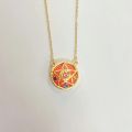 Japanese Anime Sailor Moon Loving Magic Wand Crystal Cosplay Pendant Necklace Girl Accessories Cute Cosplay Props Necklace. 