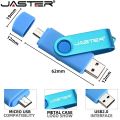 JASTER OTG Usb Flash Drive 64G 32G 16G 8G 4G Pen Drive Thumb Drives Memory Stick Android Free TYPE-C Adapters Key Chain Pendrive.