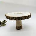 Wooden Cake Stand with Legs Cake Holder for Baking Baby Shower.