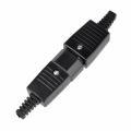 250V 10A Rewireable IEC BX-09 BX-10 Male Female Inline Socket & Plug Connector - Multi Plug - Multi Plug. 