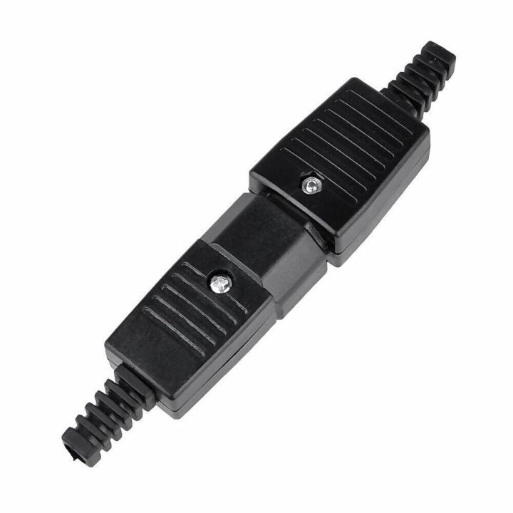 250V 10A Rewireable IEC BX-09 BX-10 Male Female Inline Socket & Plug Connector - Multi Plug - Multi Plug