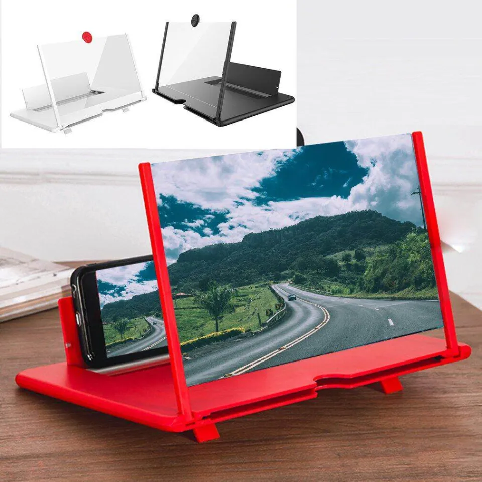 3D Phone Screen Magnifier HD Video Amplifier Folding Magnifying