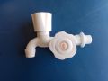 PVC Bib Cock 2 in 1 Water Tap Two Way Faucet with Wall Flange Bib Tap Faucet. 