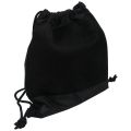 Outdoor Women Men Nylon Black Ultralight Backpack Football Basketball Bag String Drawstring Hunting Hiking Gym Sport Bags. 