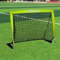 Kids Soccer Goal Practice Easy Assembly with Inflator Stakes Soccer Training Gear for. 