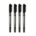 Gixin CD/DVD/OHP Marker Pen - Black (1pc,4pcs). 