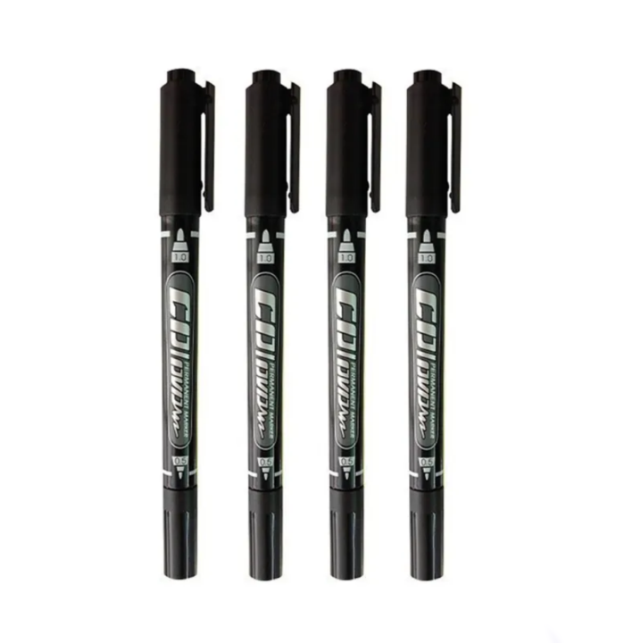 Gixin%20CD/DVD/OHP%20Marker%20Pen%20-%20Black%20(1pc,4pcs)%20-%20Image%205