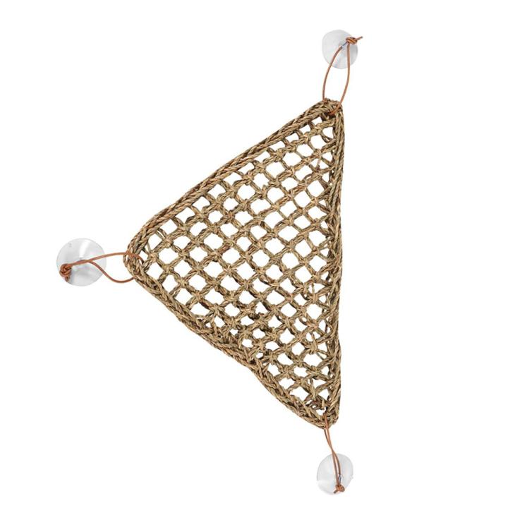 thumbnail image 2 of Lizard Lounger Hammock 4-Pack Bearded Dragon Hammock Set - Suction Cup Reptile Loungers With Leaf Pattern For Terrariums Chameleon Cage Accessories 2 of 10