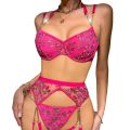 Sexy and revealing clothing, sleepwear, pure desire uniform set, no shedding stockings, romantic lingerie, women's split body. 