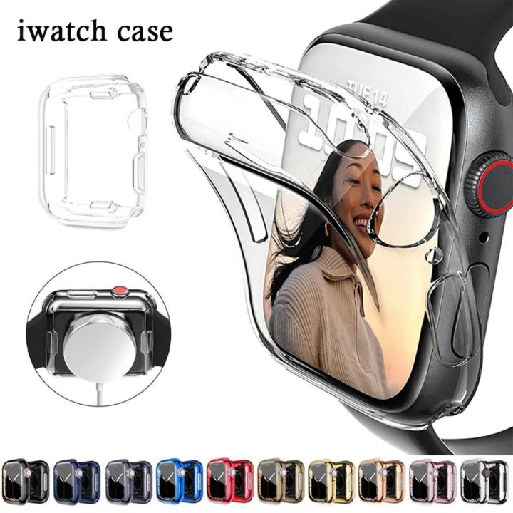 Watch cover For Apple watch 7 45 mm TPU cover