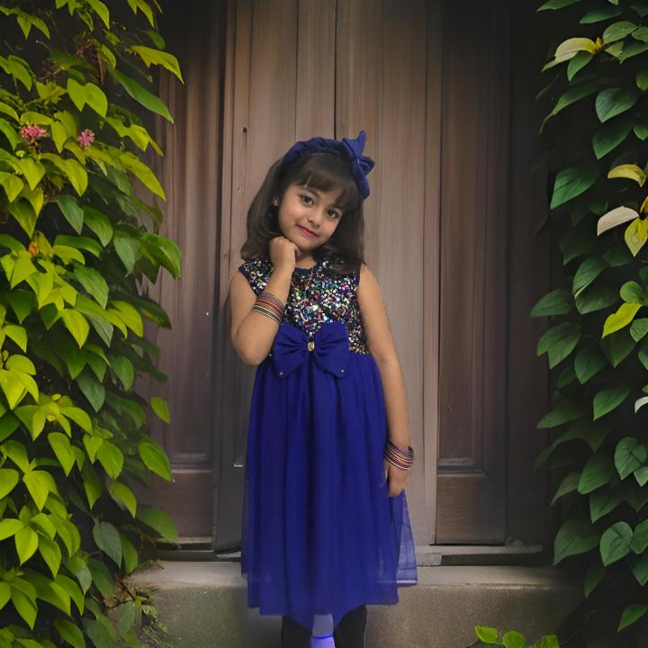 Baby%20Girls%20Fashionable%20Beautiful%20homemade%20party%20Dress%20,frock%20For%200-12%20Years%20Babies%20-%20Image%202