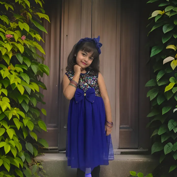Baby%20Girls%20Fashionable%20Beautiful%20homemade%20party%20Dress%20,frock%20For%200-12%20Years%20Babies%20-%20Image%202