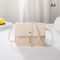 Women Shoulder Bag Simple Pearl Pendant Handbag Messenger Bag Small Square Crossbody Mobile  Purse. 