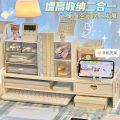 649Z Wholesale Desktop Elevated Rack Office Student Desk Rack Ins Dormitory Computer Rack Desk Smoke.