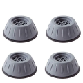 4Pcs Set Anti-Vibration Pads Rubber/Silicone Noise Reduction Vibration Anti-Walk Foot Mount for Washer and Dryer Adjustable Height Washing Machine Mat. 