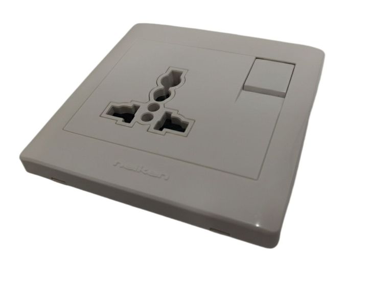 neiken Made in Malaysia Three 3 Pin 13A Multi Socket Combined Universal ...