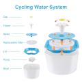 1.6L Automatic Pet Water Fountain Silent Drinking Electric Water Dispenser Feeder Bowl for Cats Dogs Multiple Pets. 