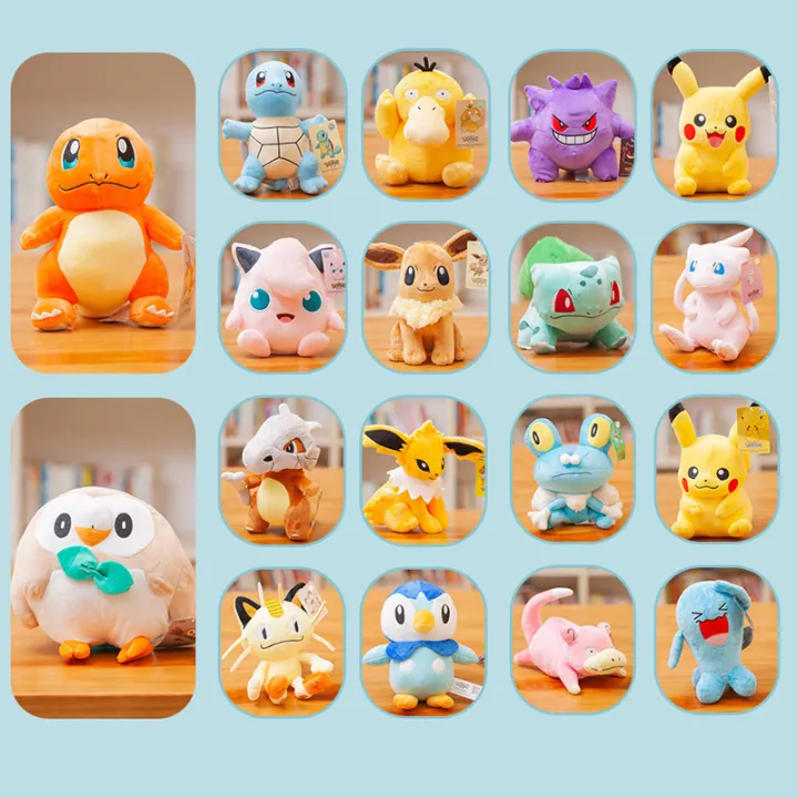 Genuine%20Pok%C3%A9mon%20plush%20doll%20Pikachu%20Jenny%20Turtle%20Geng%20Ghost%20Little%20Fire%20Dragon%20Large%20Toy%20Doll%20Doll%20-%20Image%202