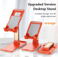 360 rotation mobile phone bracket desktop telescopic folding double shaft design stable anti -fall creative lazy bracket.