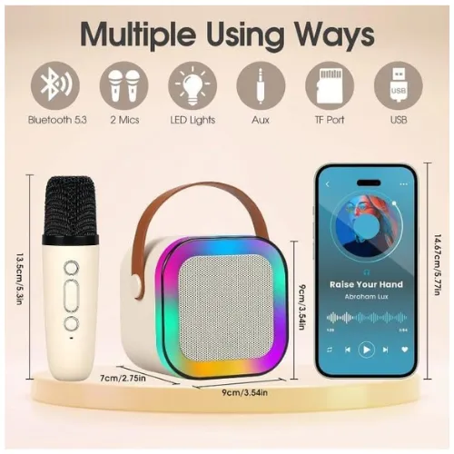 K12%20Speaker%20Bluetooth%20Audio%20with%20Microphone%20Small%20Home%20KTV%20Karaoke%20Microphone%20Professional%20Children%20Singing%20Bluetooth%20Speaker%20Column%20for%20Children%20Family%20-%20%20Dream%20Paradise%20-%20Image%203