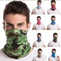 Fashion Multicolor Seamless Tubular Bandana for Outdoor Dust Headband Magic Scarf Head Wrap Neck - Random.