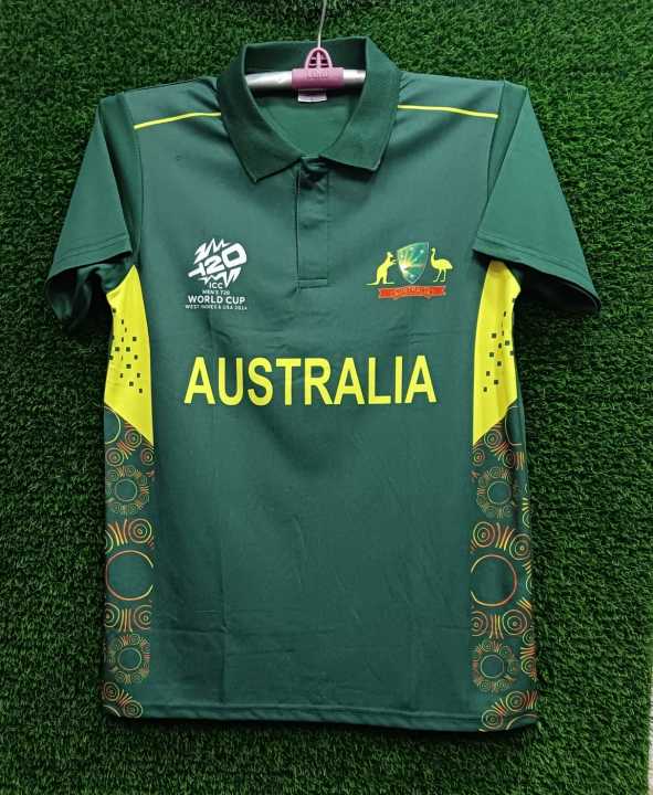 Australia T20 World Cup Half Sleeve Jersey 2024