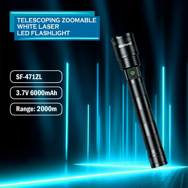 Sunford%20%20SF-471ZL%20Telescoping%20Zoomable%2020W%20High%20Powered%20White%20LASER%20LED%20Flashlight%20-%201%20Piece%20-%20Image%203