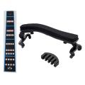 Violin Finger Guide /Fingerboard Sticker Fret Guide Label Finger Chart with Violin Shoulder Rest for 4/4-3/4 Size.