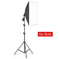 50x70cm Soft Box NO Bulb Photography Softbox Studio Photo Lighting Kit Continuous Light System For Camera With Bulb Accessories. 