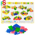 Educational Building Blocks Set For Kids -24 Pcs Plastic Building Block Set Toy For Kids (Multicolor). 
