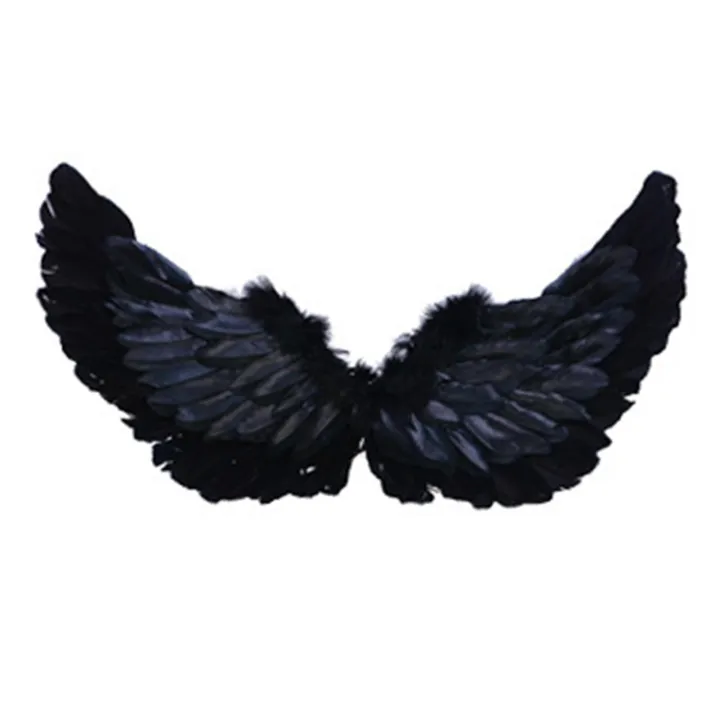 Angel Wings Colorful Angel Feather Wings for Cosplay Photography Props Lightweight Elastic Straps Perfect for Party Supplies