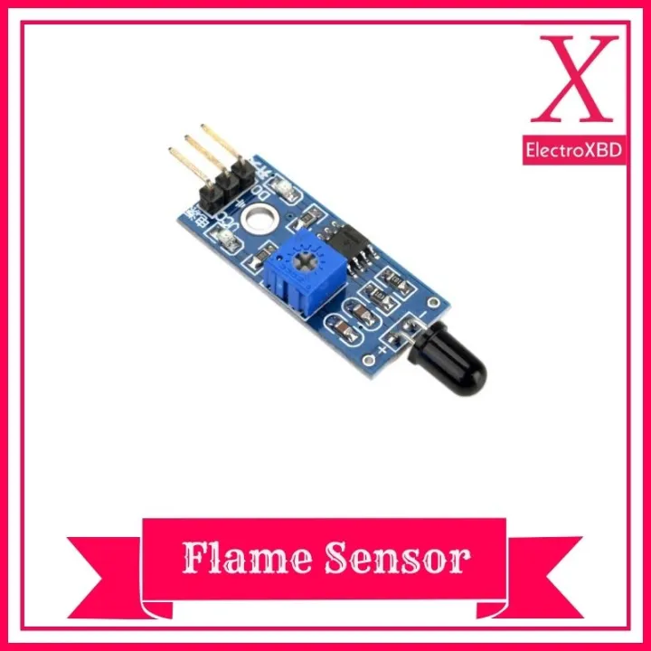 FLAME SENSOR MODULE FOR ARDUINO