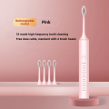 Sonic Electric Toothbrush Rechargeable | IPX7 Waterproof USB Toothbrush with 4 Dupont Brush Heads | Tartar Remover Portable Sonic Cleaner for Personal & Household Dental Care - A5. 