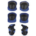 【KuaKe Mall】6pcs/set Child Protective Set Knee Pads Elbow Pads Wrist Protector Protection for Scooter Cycling Roller Skating.