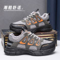 Foreign trade wholesale new men's shoes autumn hiking outdoor mountaineering shoes men's sneakers breathable mesh cargo shoes men. 