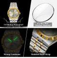 Poedagar 872 new Model Men's watch special discount unique design imported exclusive collection luxury fashion stainless steel waterproof quartz movement wrist-watch for Men. 
