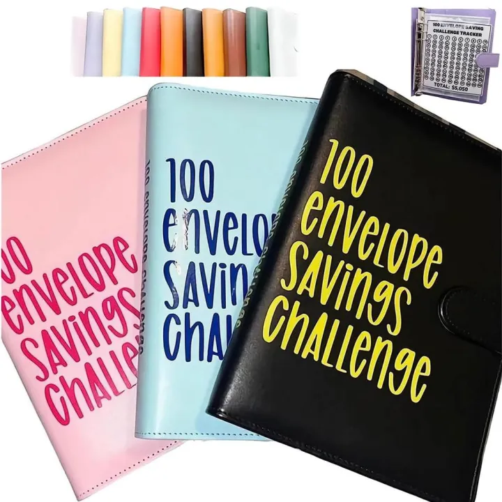 10%20Colors%20Memo%20Pad%20100%20Envelope%20Challenge%20Binder%20Beautifully%20PU%20Easy%20savings%20challenges%20binder%20Fun%20way%20to%20save%20with%20Memo%20Pad%20binder%20for%20Money%20budget%20organizer%20Emergency%20fund%20-%20Image%203