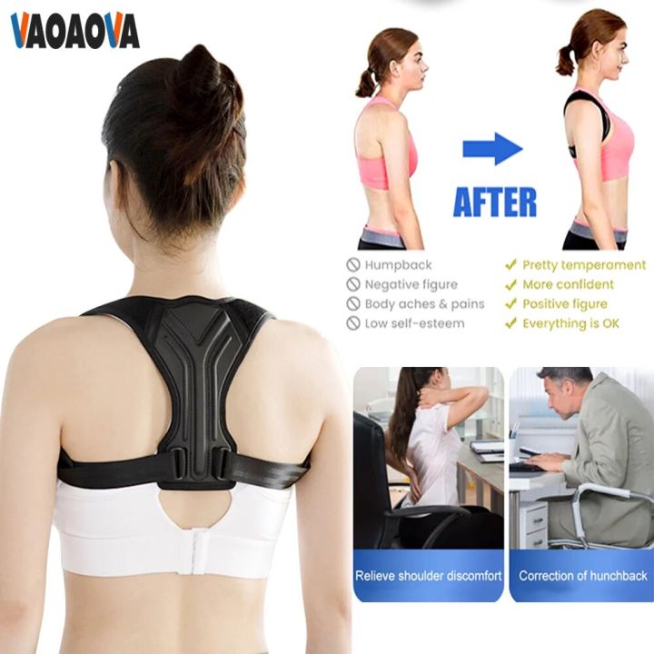Posture Corrector Women Men Back Brace Comfortable Posture Trainer Spinal Alignment Posture Support Adjustable Back Straightener