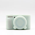Stylish Silicone Camera Case For Canon For PowerShot SX740SX730 Jelly Pink Body Cover Protector For Digital Camera.