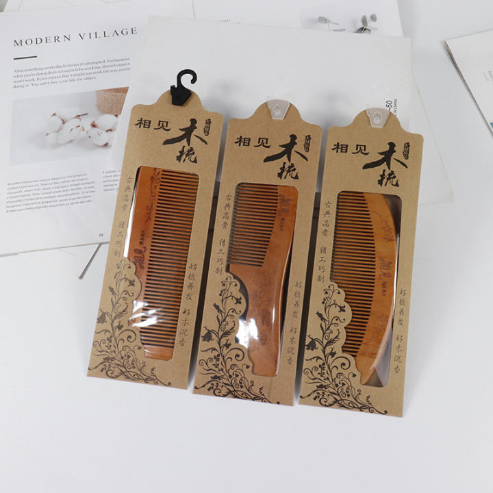 Natural Wooden Comb Classical Noble Good Comb Good Wood Household Peach Comb Dedicated Wooden Comb