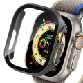 For Apple Watch Ultra 49mm Case Screen Protector Protective Cover for iWatch Ultra 8 49mm PC Screen Protector Bumper Tempered Glass+Cover for Apple Watch Case Ultra 49mm. 