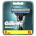 Gillette Mach3 8 PCs Cartridge Blade Germany. 