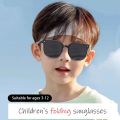 Children's Sunglasses Folding Sunglasses Anti UV Boys and Girls Sunglasses Fashion Big Kids Sunglasses.
