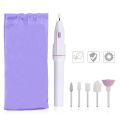 5 In 1 Professional Electric Nail Drill Kit Battery Manicure Pedicure Grinding Polishing Nail Art Sanding File Pen Tools Machine. 
