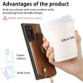 Cross Leather Ring Vertical Zipper Wallet Back Phone Case For Samsung Galaxy S22+ 5G/Samsung Galaxy S21 5G/Samsung Galaxy A32 4G/Samsung Galaxy S20/Samsung Galaxy S23 Ultra 5G/Samsung Galaxy A54 5G/Samsung Galaxy A04e/S. 