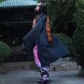 Anime Kamado Nezuko Cosplay Costume Kimono Devil Hunter Kamado Nezuko Costume Wig Womens Girls Kimono Uniform Clothes. 